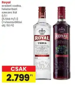 Interspar Royal eredeti vodka ajánlat