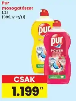 Interspar Pur mosogatószer ajánlat