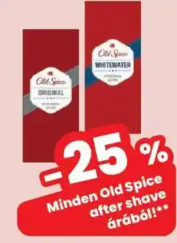 Interspar Old Spice after shave ajánlat