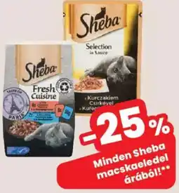 Interspar Sheba macskaeledel ajánlat