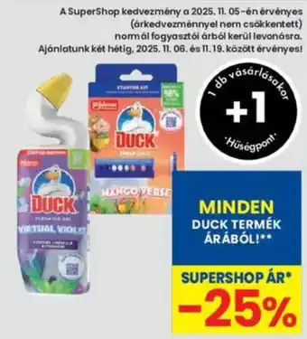 Interspar Duck termék ajánlat