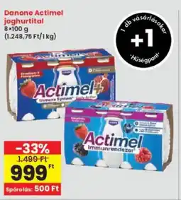 Interspar Danone Actimel joghurtital ajánlat