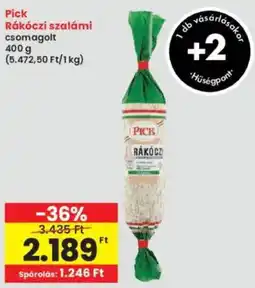 Interspar Pick Rákóczi szalámi ajánlat