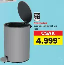 Interspar SIM PEX Szemetes ajánlat