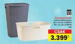 Interspar SIM PEX Szennyeskosár ajánlat