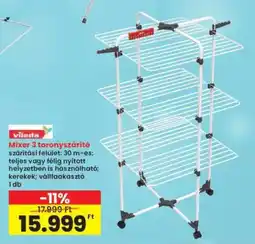 Interspar Vileda Mixer 3 toronyszárító ajánlat