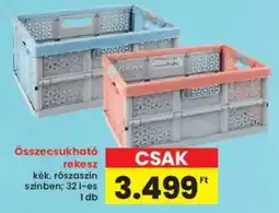 Interspar Összecsukható rekesz ajánlat