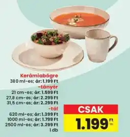 Interspar Kerámiabögre ajánlat