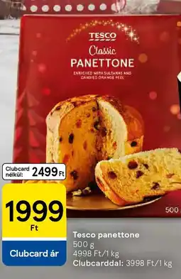 Tesco Tesco panettone ajánlat