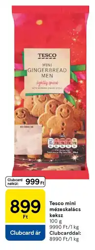 Tesco Tesco mini mézeskalács keksz ajánlat