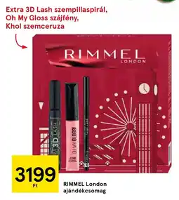 Tesco RIMMEL London ajándékcsomag ajánlat