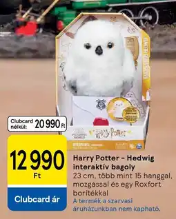 Tesco Harry Potter - Hedwig interaktív bagoly ajánlat