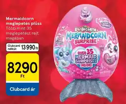 Tesco Mermaidcorn meglepetés plüss ajánlat
