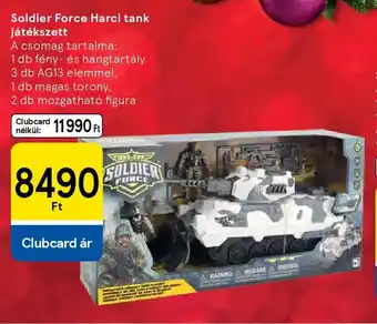 Tesco Soldier Force Harci tank játékszett ajánlat