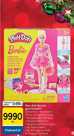 Tesco Play-Doh Barbie gyurmaszett ajánlat