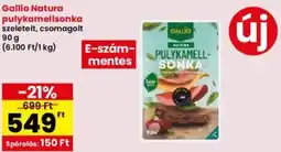 Interspar Gallio Natura pulykamellsonka ajánlat