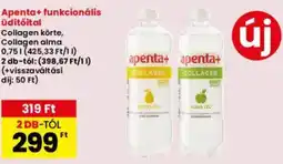 Interspar Apenta+ funkcionális üdítőital ajánlat