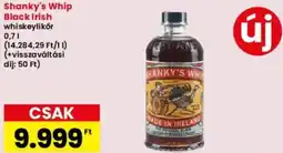 Interspar Shanky's Whip Black Irish whiskeylikőr ajánlat