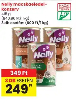 Spar Market Nelly macskaeledel- konzerv ajánlat