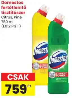 Spar Market Domestos fertőtlenítő tisztítószer ajánlat