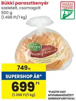 Spar Market Bükki parasztkenyér ajánlat