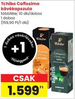 Spar Market Tchibo Cafissimo kávékapszula ajánlat