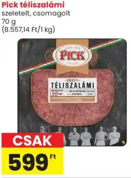 Spar Market Pick téliszalámi ajánlat