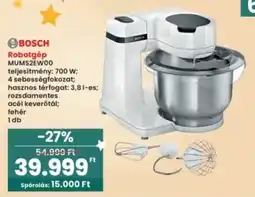 Interspar BOSCH Robotgép MUMS2EWOO ajánlat