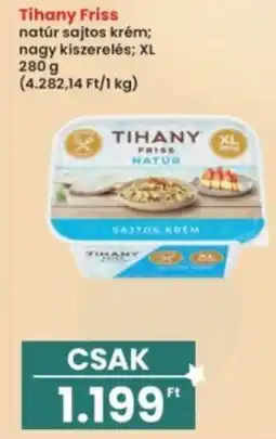 Interspar Tihany Friss natúr sajtos krém ajánlat