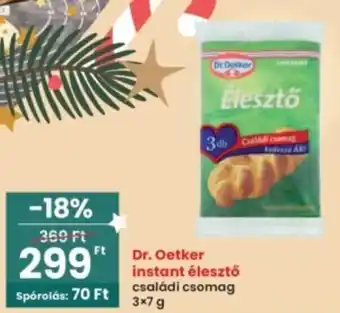 Dr. Oetker instant élesztő