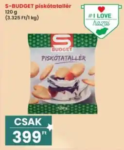 Interspar S-BUDGET piskótatallér ajánlat