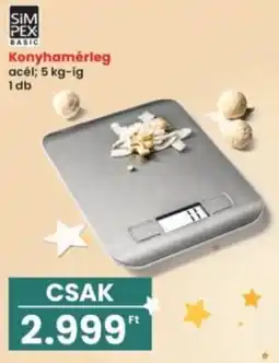 Interspar SIM PEX Konyhamérleg ajánlat