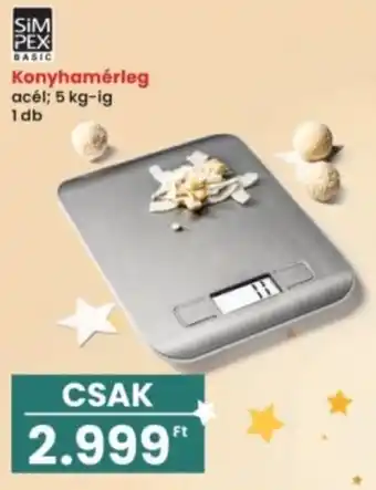 Interspar SIM PEX Konyhamérleg ajánlat