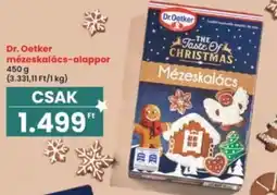 Interspar Dr. Oetker mézeskalács-alappor ajánlat