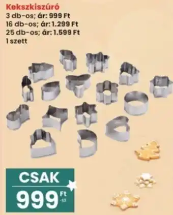 Interspar Kekszkiszúró ajánlat