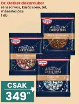 Interspar Dr. Oetker dekorcukor ajánlat