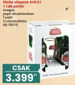 Interspar Stella sörpack ajánlat