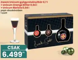 Interspar Zwack Unicum gyógynövénylikör ajánlat