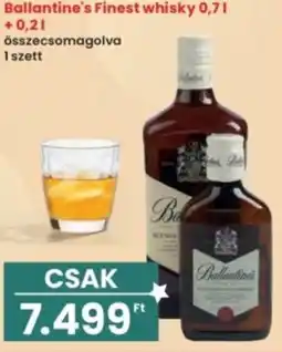 Interspar Ballantine's Finest whisky ajánlat