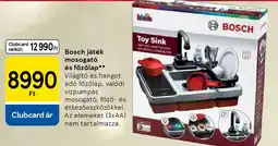 Tesco Bosch játék mosogató és főzőlap ajánlat