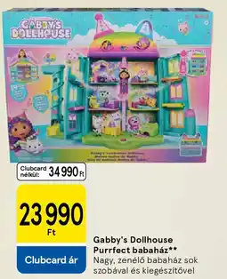 Tesco Gabby's Dollhouse Purrfect babaház ajánlat