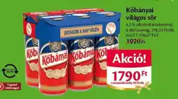 EcoFamily KŐBÁNYAI Világos sör ajánlat