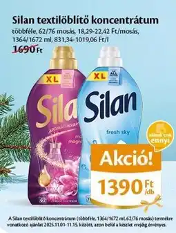 EcoFamily Silan textilöblítő koncentrátum ajánlat