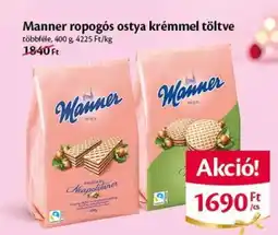 EcoFamily Manner ropogós ostya krémmel töltve ajánlat