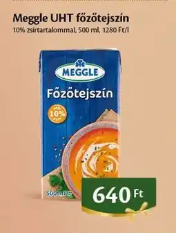 EcoFamily MEGGLE UHT Főzőtejszín ajánlat