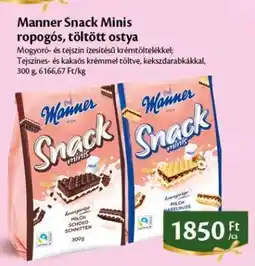 EcoFamily MANNER SNACK MINIS ajánlat