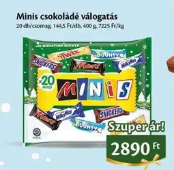 EcoFamily Minis csokoládé válogatás ajánlat