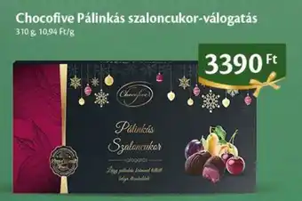 EcoFamily Chocofive Pálinkás szaloncukor-válogatás ajánlat