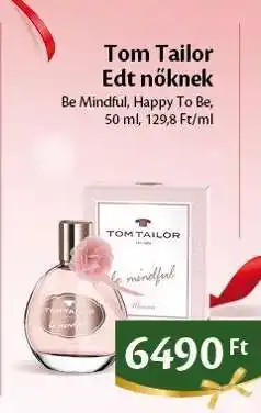 EcoFamily Tom Tailor Edt nőknek ajánlat
