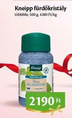 EcoFamily Kneipp fürdőkristály ajánlat